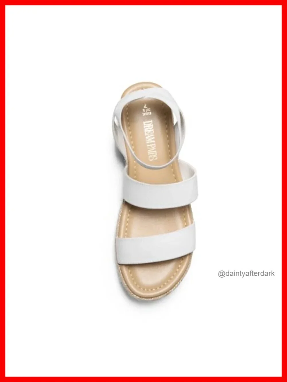 Platform Wedge Sandals - Espadrille Strappy Ankle Strap Faux Leather